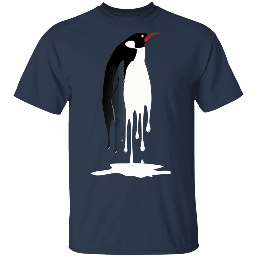 Penguins Antarctica Penguin Distressed G500 5.3 oz. T-Shirt