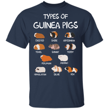 Load image into Gallery viewer, Types of Guinea Pigs Guinea Gift G500 5.3 oz. T-Shirt
