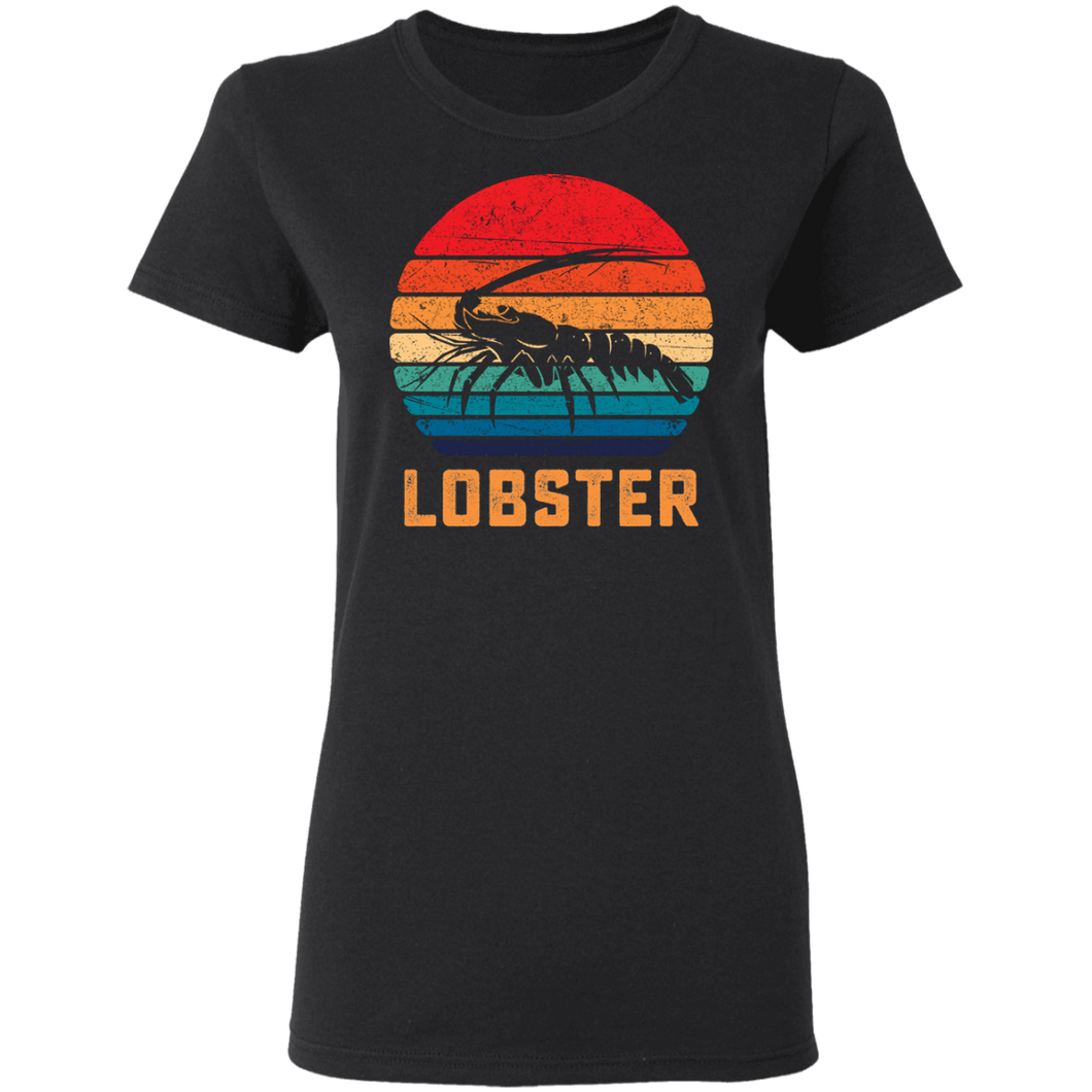 Lobster Sunset 2020 Retro Vintage G500L Ladies' 5.3 oz. T-Shirt