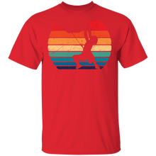 Load image into Gallery viewer, Rock Climbing Retro Moon Mountain Climber Gift G500 5.3 oz. T-Shirt
