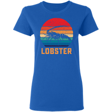 Load image into Gallery viewer, Lobster Sunset 2020 Retro Vintage G500L Ladies&#39; 5.3 oz. T-Shirt
