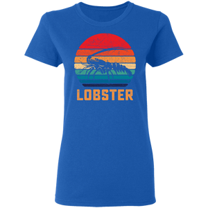 Lobster Sunset 2020 Retro Vintage G500L Ladies' 5.3 oz. T-Shirt