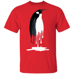Penguins Antarctica Penguin Distressed G500 5.3 oz. T-Shirt